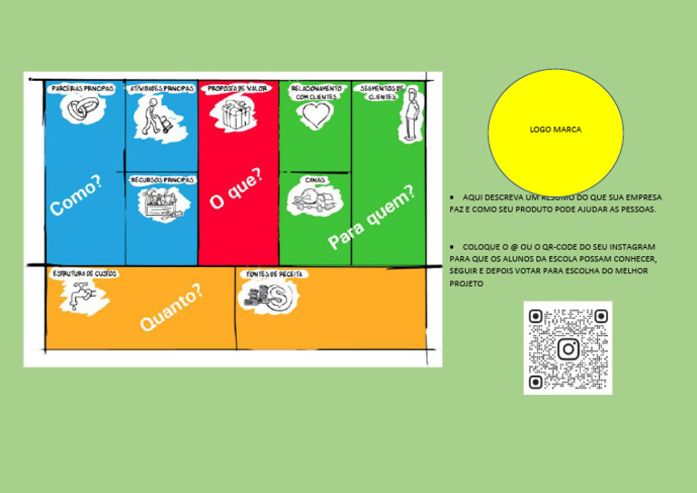 Modelo Cartolina para Projetos | PDF