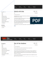TedxDU Blog 2011
