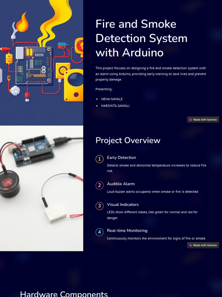 Fire-and-Smoke-Detection-System-with-Arduino | PDF | Arduino | Light ...