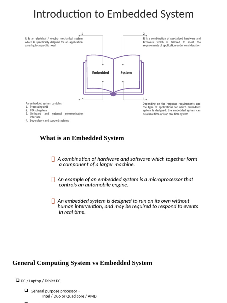 Understanding Embedded Systems Basics | PDF | Embedded System ...