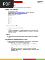 DFCC Bank Interest Rates Overview | PDF | Interest Rates | Interest