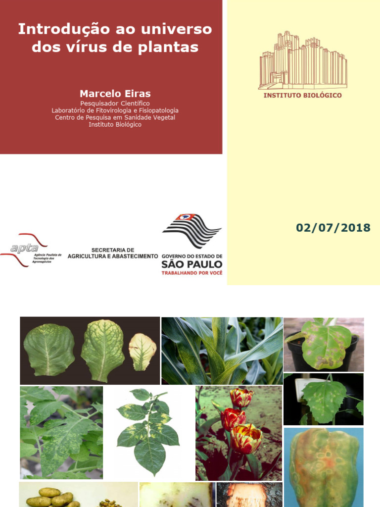 Introdução aos Vírus de Plantas | PDF | Vírus | Biologia