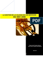 LA GESTIÓN DE LA CALIDAD EN LOS SERVICIOS ISO 90012008