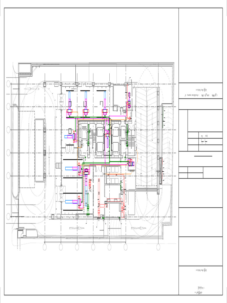 Mechanical Services Floor Plan | PDF | Buildings And Structures ...