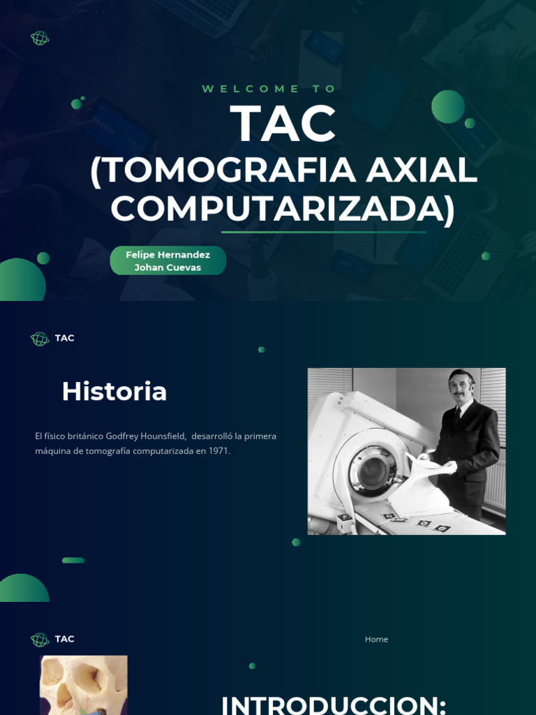 TAC (Tomografiaxial Computarizada) | PDF | Ct Scan | Especialidades Medicas