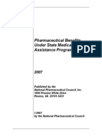 Pharmaceutical Benefits Under State Medical Assistance Programs, 2007