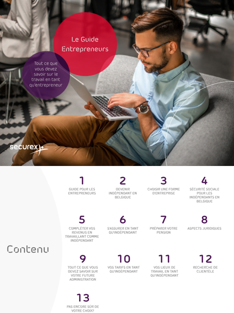 Guide pour Devenir Indépendant en Belgique | PDF | Business | Assurance