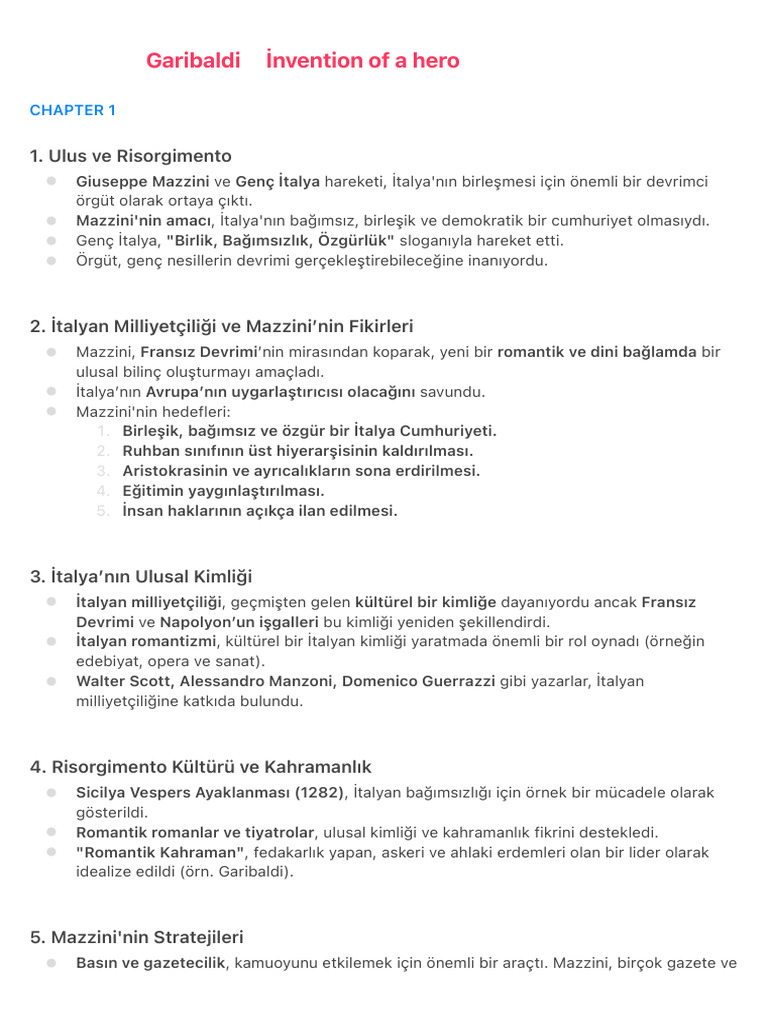 Garibaldi İnvention of a hero | PDF