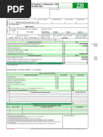 Instrucciones Formulario 220 DIAN 2024 | PDF | Pensión | Salario