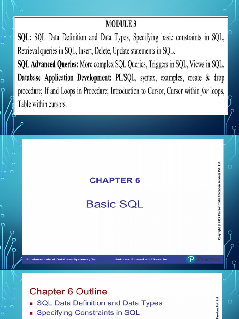 SQL Basics: Operators and Syntax | PDF | Sql | Computer Data
