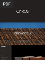 Painéis Arkowood para Fachadas e Interiores | PDF
