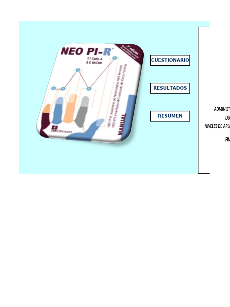 Resultados del NEO PI-R en Lorena | PDF | Ciencias del comportamiento ...
