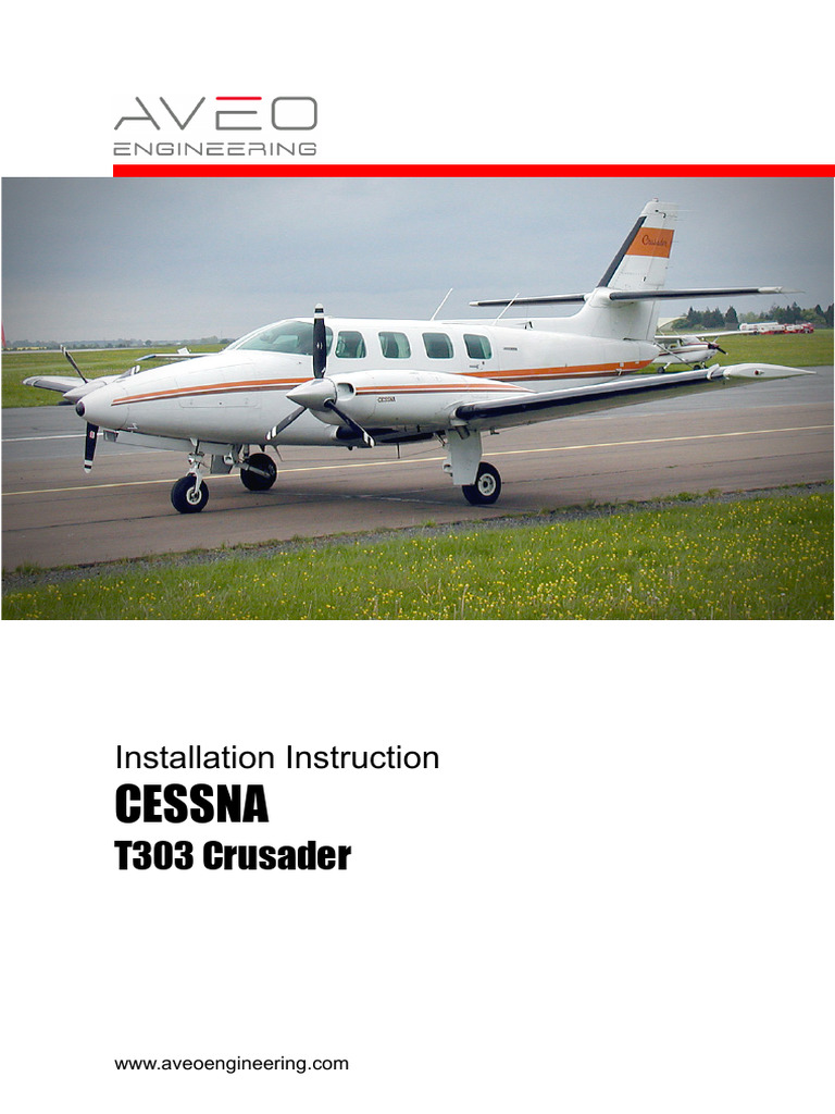 Cessna T303 Crusader Installation Guide | PDF | Electrical Connector ...