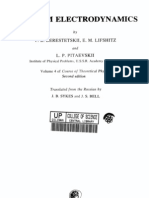 Vol 4 - Landau, Lifshitz - Quantum Electrodynamics (2ed., Pergamon, 1982) (ISBN S