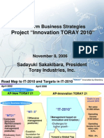 Toray Business Plan