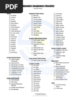 Skylanders Spyro's Adventure Checklist | PDF