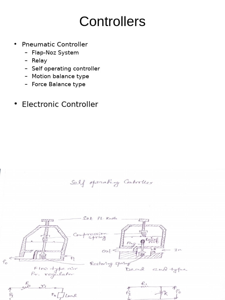 Types of Pneumatic Controllers Explained | PDF