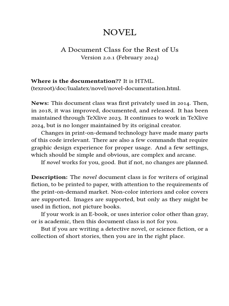 Novel | PDF