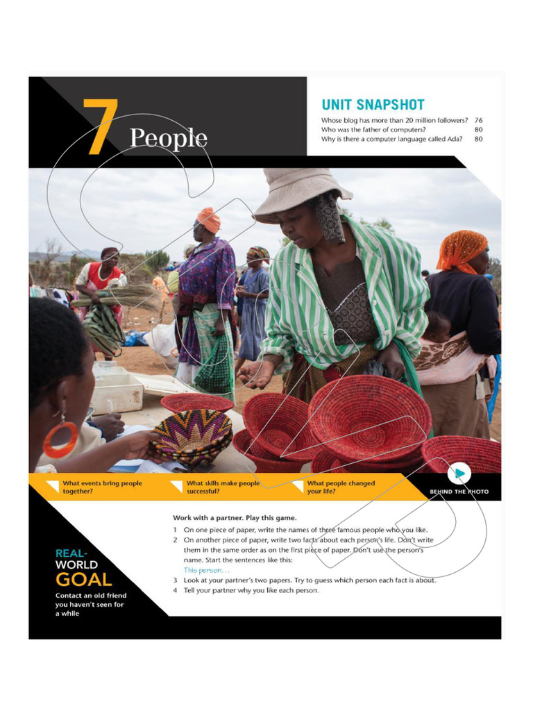 Level 1 W-A Unit 7 | PDF