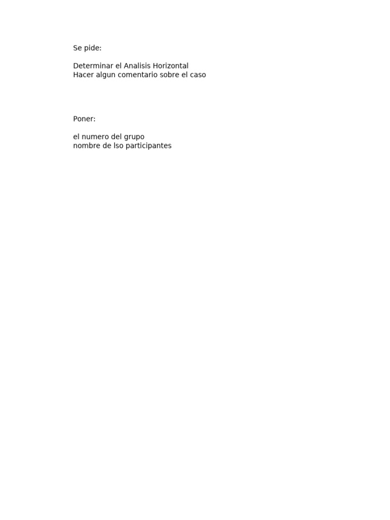 Analisis Eeeff Backus Alumnos - Grupo 3 | PDF | Economía Financiera ...