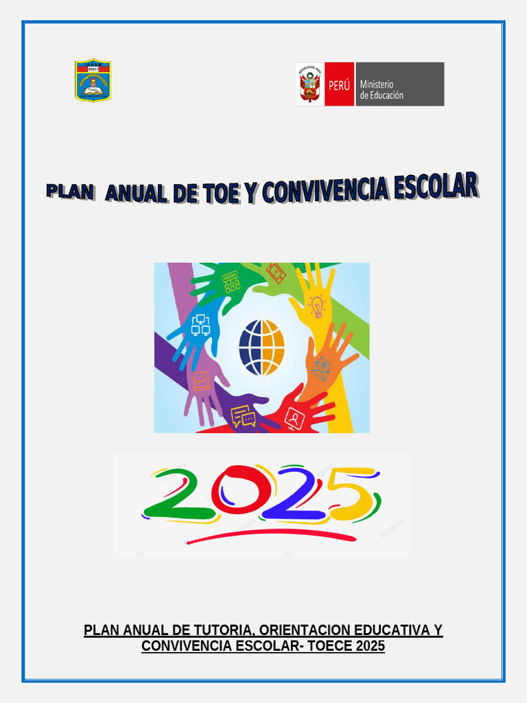 Plan Anual de Tutoría y Convivencia 2025 | PDF | Enseñando | Violencia
