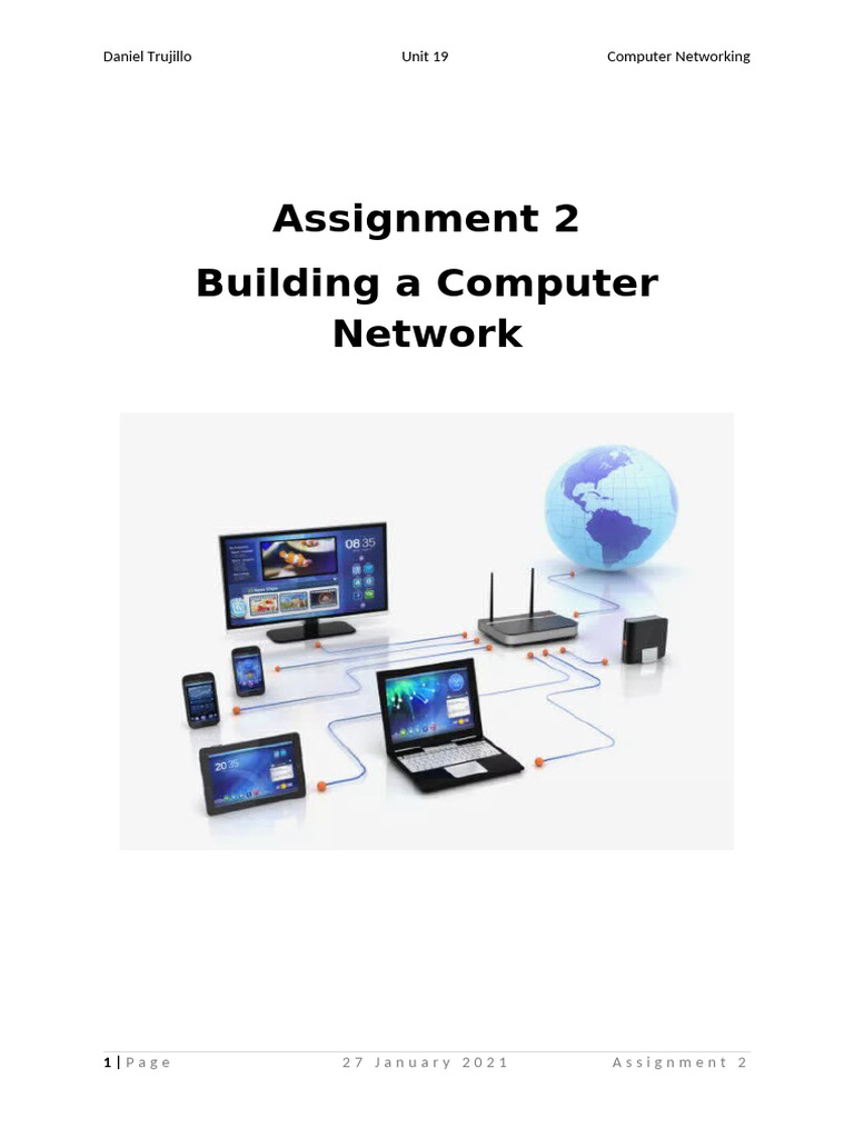 Designing a Secure Small Office Network | PDF | Computer Network ...