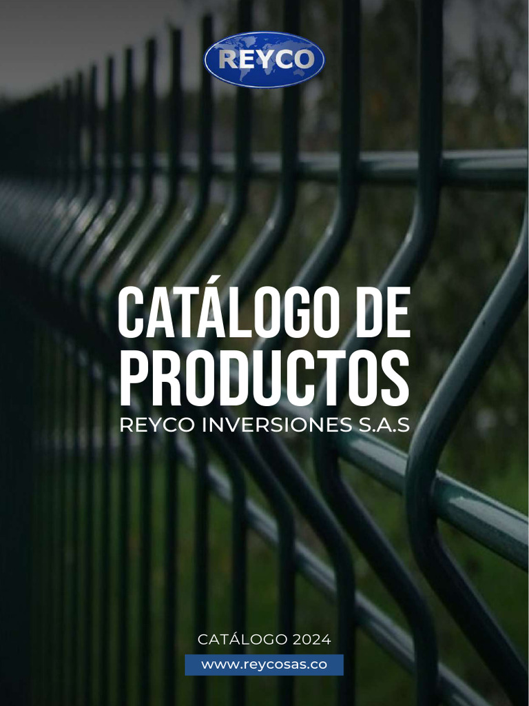 Catálogo 2024 de Mallas y Alambres Reyco | PDF | Cable | Acero