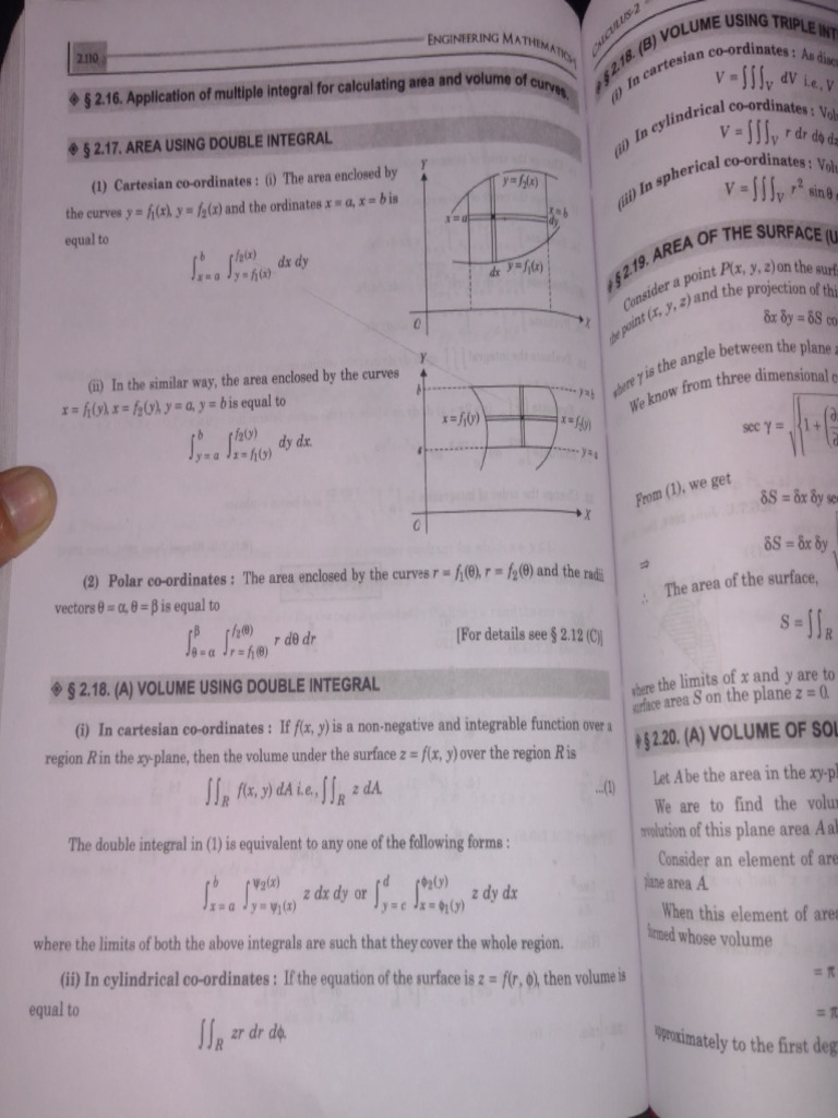 Area and Volume Calculations in Calculus | PDF | Sphere | Differential ...