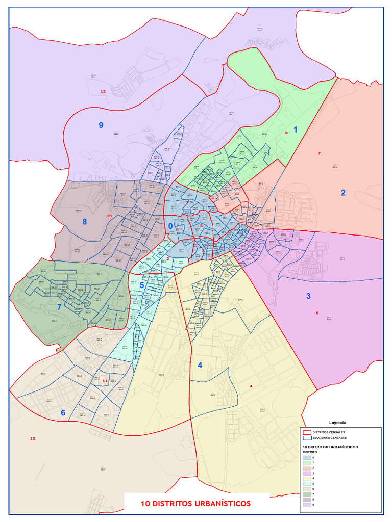 Urban Districts and Census Sections | PDF