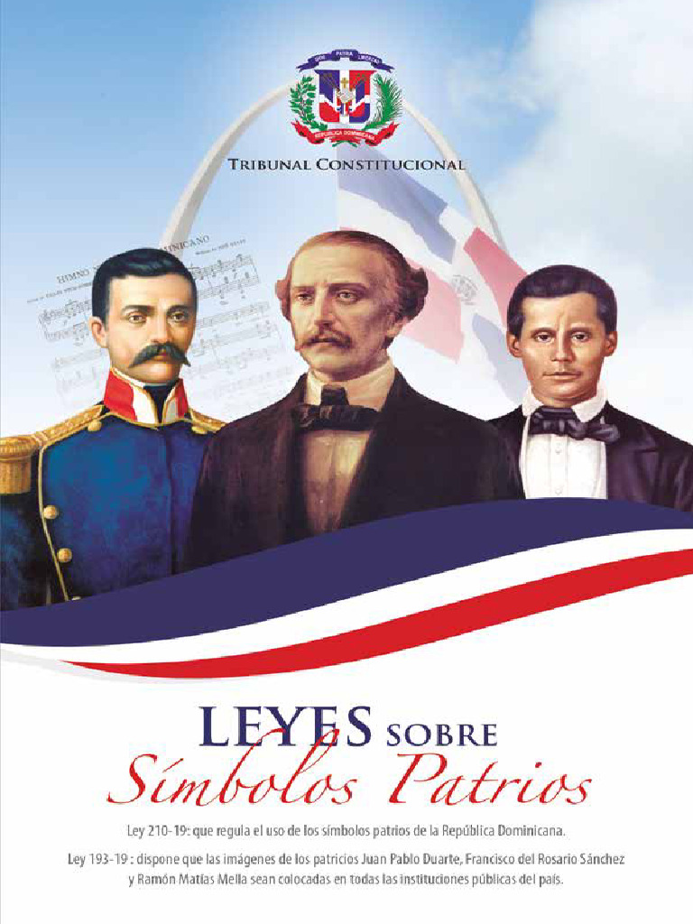 Leyes sobre Símbolos Patrios en RD | PDF | República Dominicana | Bandera