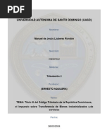 ITBIS: Guía Completa y Legalidad | PDF | Impuestos | Bienes