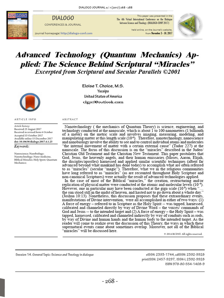 Advanced Technology Quantum Mechanics Ap Pdf Nanotechnology Electron