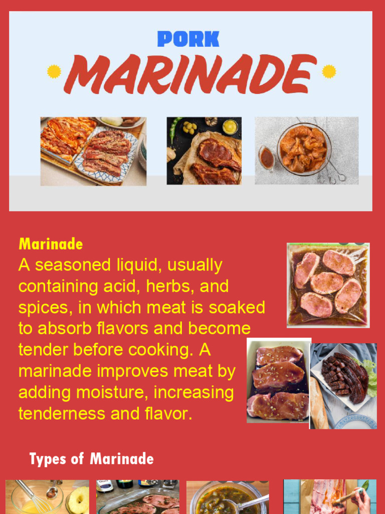 Essential Marinade Recipes & Tips | PDF | Marination | Grilling