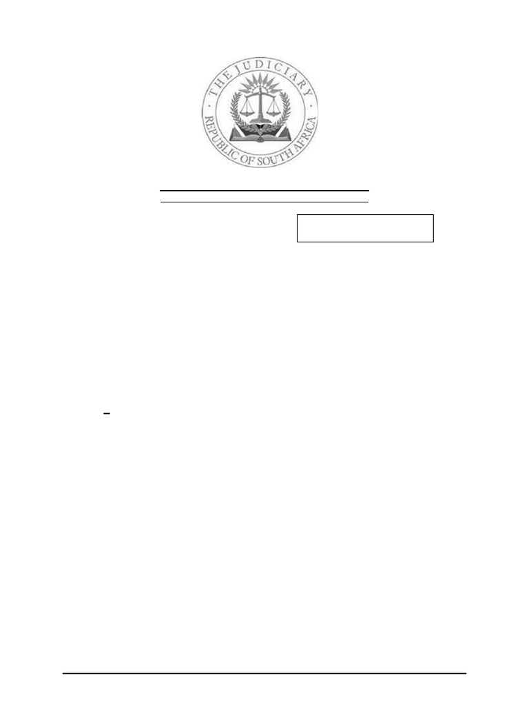 PYC1502 Planner First Semester 2025 | PDF | Jurisdiction | Appeal