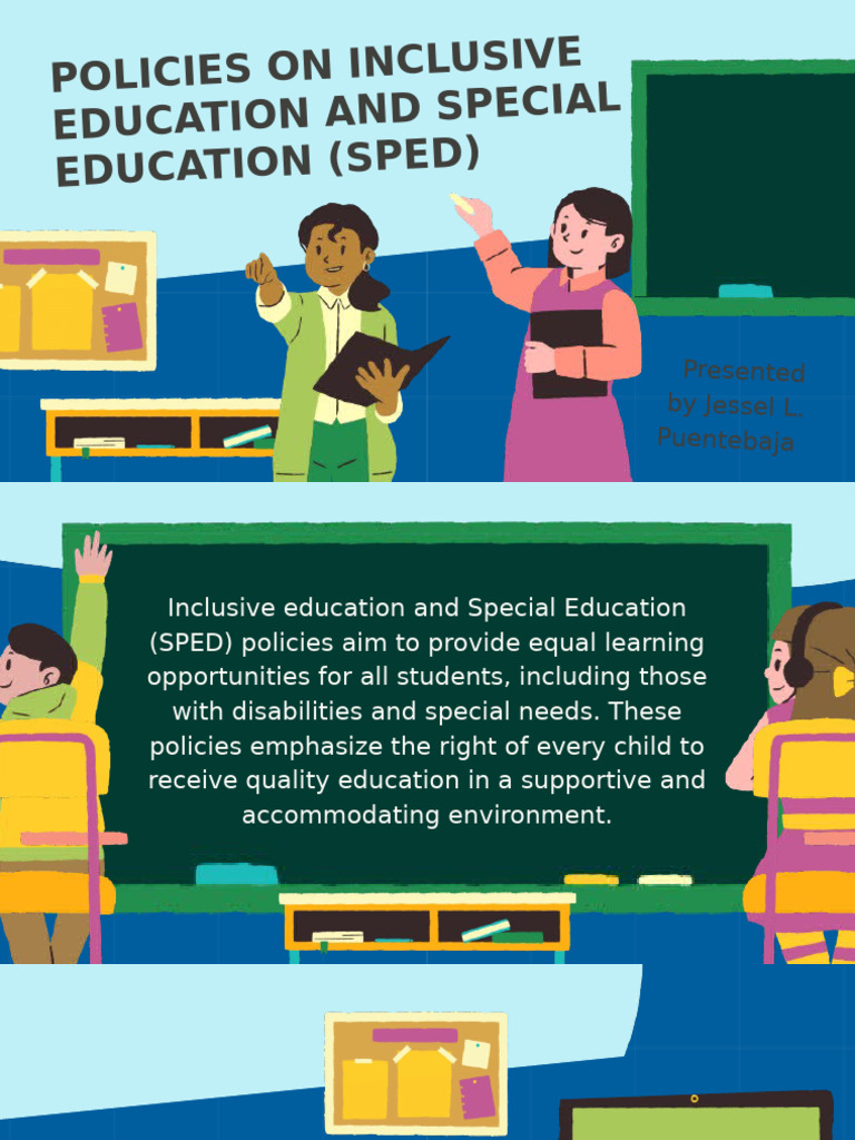 Inclusive Education and SPED Policies Overview | PDF | Inclusion ...
