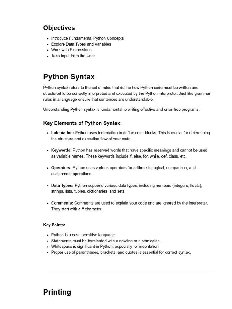 Python Data Types - Jupyter Notebook | PDF | Data Type | Division ...