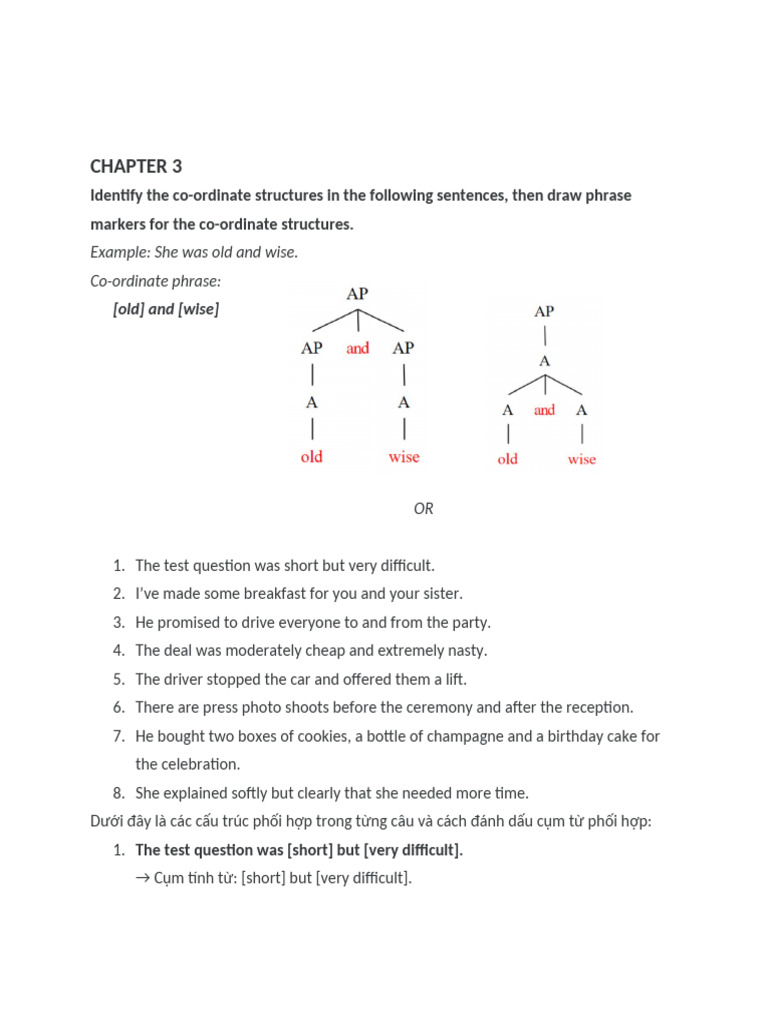 Coordinate Structures and Phrase Markers | PDF | Linguistics | Language ...