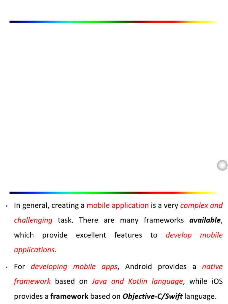 Introduction to Flutter Development | PDF | Mobile App | Android ...