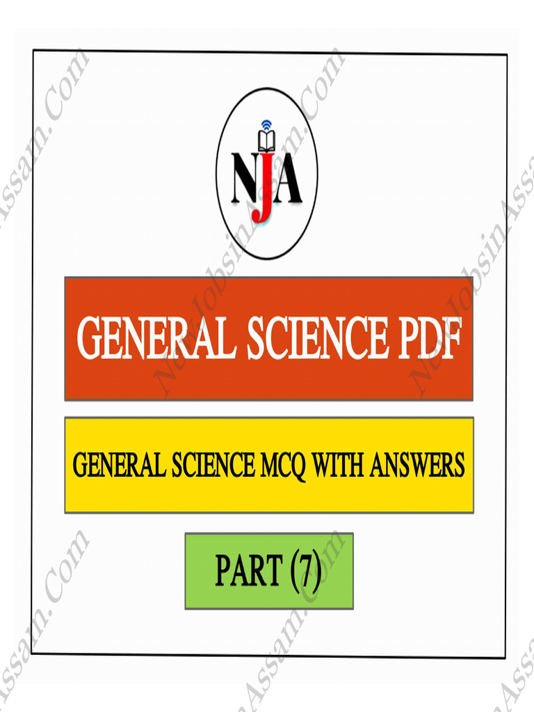 General Science PDF Part 7 | PDF