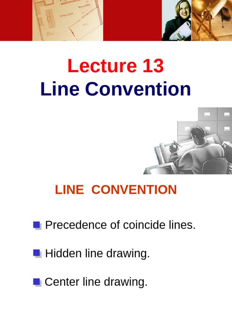 Line Convention Practices in Projection | PDF