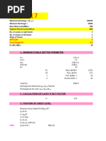 Scour Depth Calculations per IS Code | PDF | Earth Sciences | Civil ...