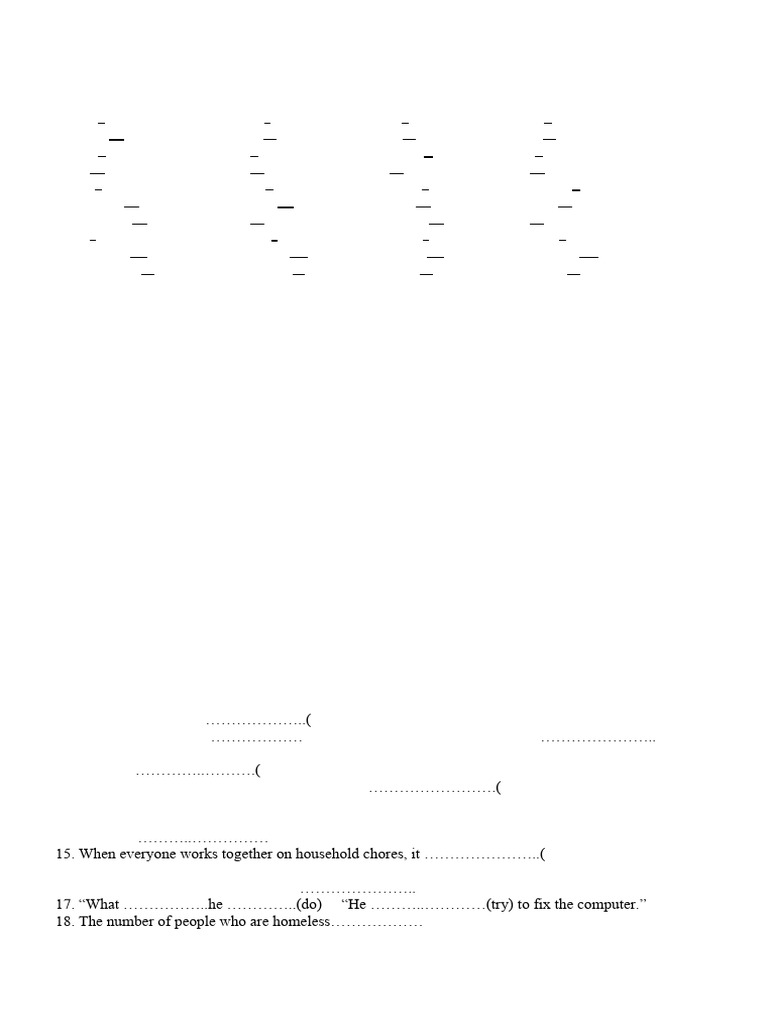 Grade 10 Phonetics and Grammar Exercises | PDF | Family | Parent