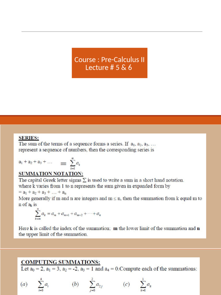 Lecture 5 & 6 | PDF