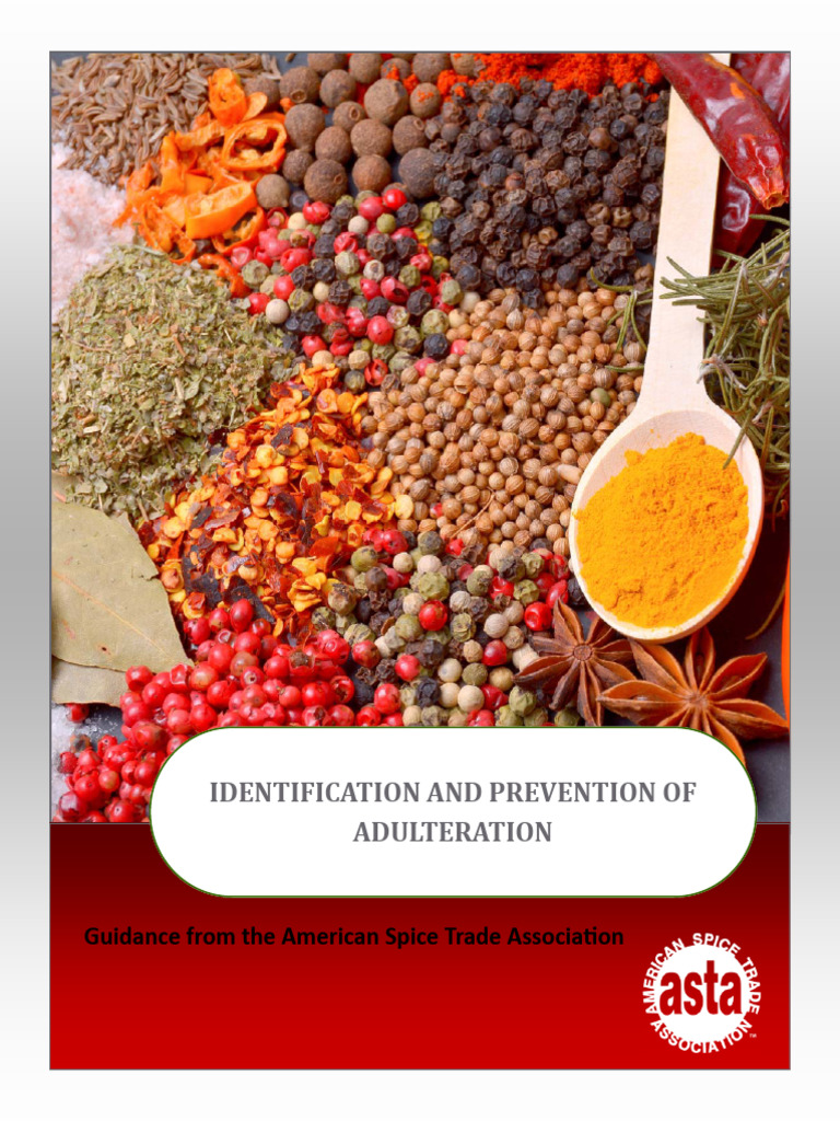 ASTA Guidance | PDF | Food Safety | Food And Drug Administration
