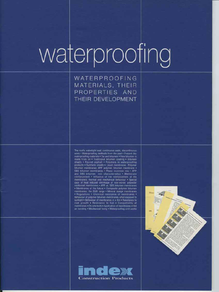 Waterproofing | PDF