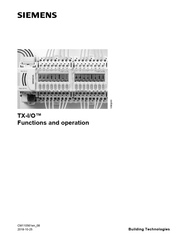 A6V10361913 en | PDF | Programmable Logic Controller | Input/Output