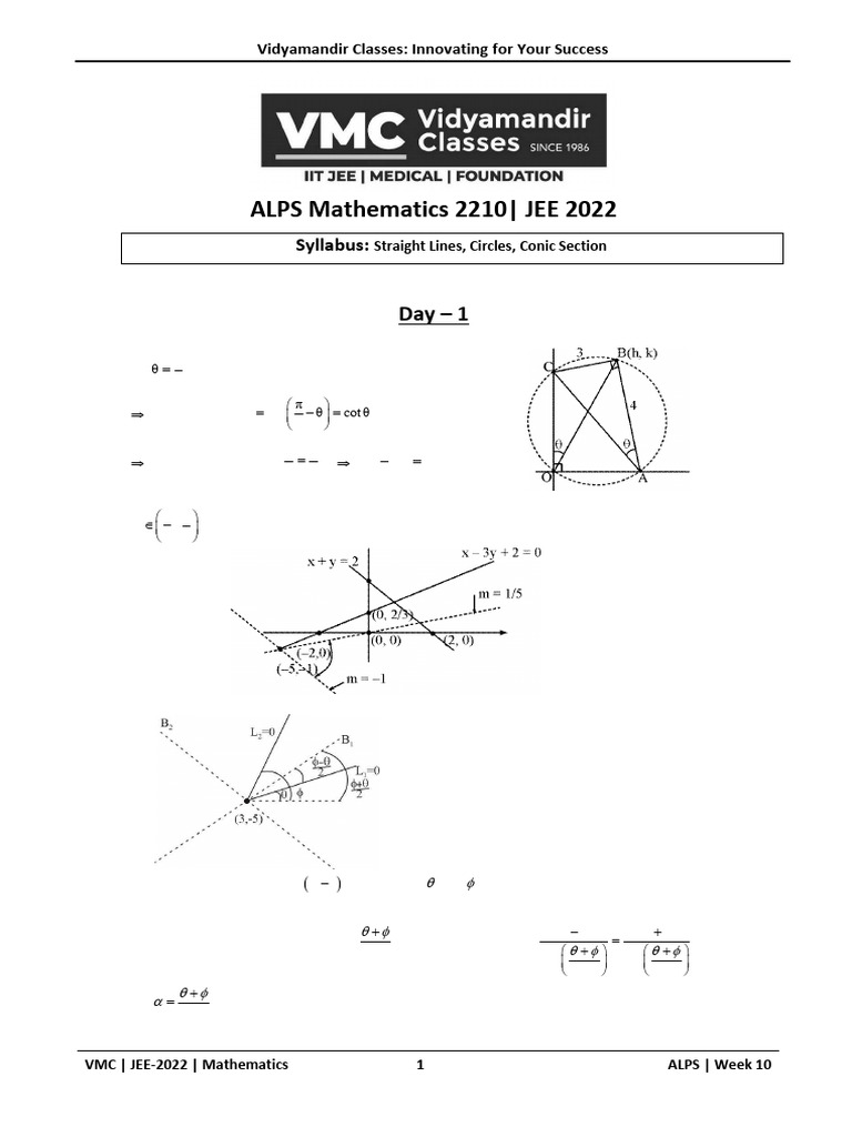 Advanced Level Problem Solving (ALPS-10)_Solution | PDF | Euclidean ...