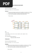 K-Map POS Problems and Solutions | PDF | Mathematical Logic ...