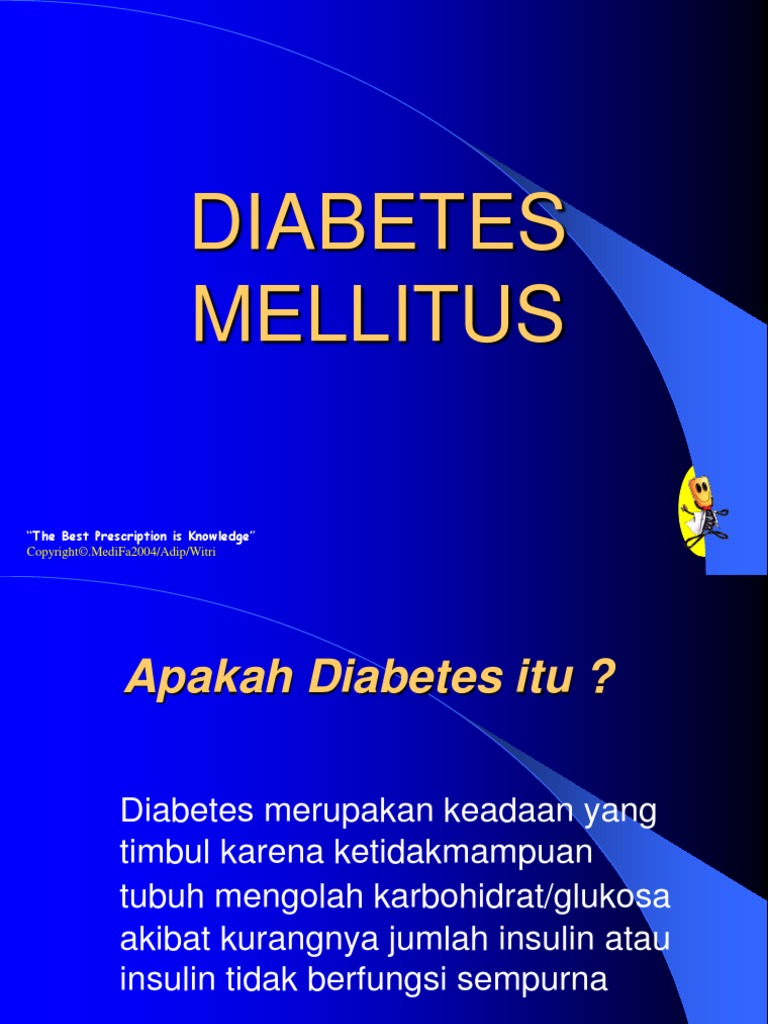 powerpoint presentation of diabetes mellitus