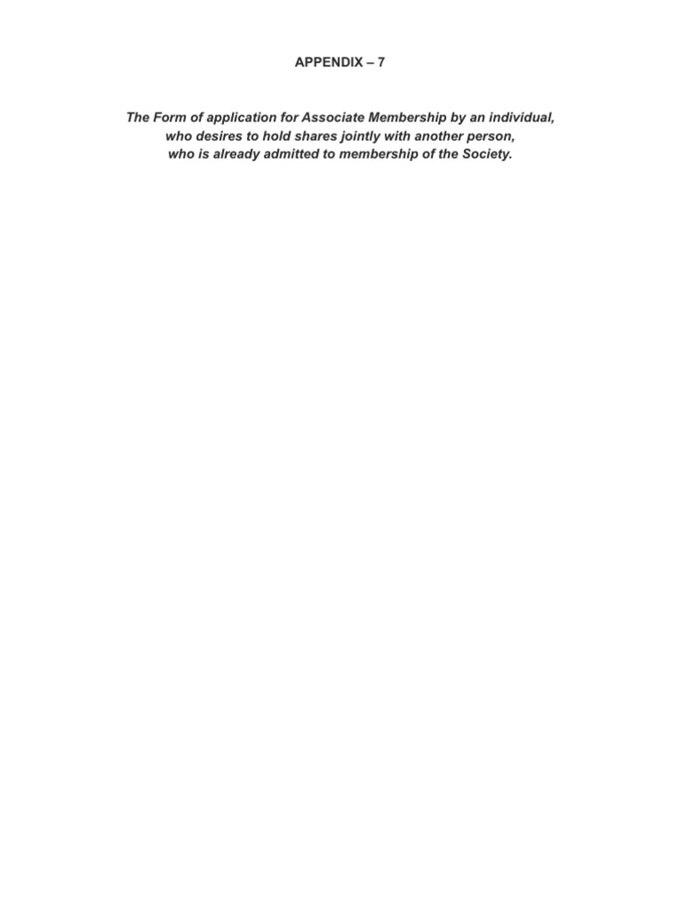Associate Membership Application Form | PDF | Justice | Crime & Violence